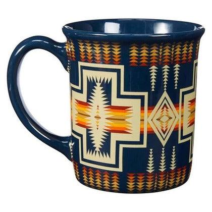 Harding Navy Pendleton Mug - Muskoka Fire Pits