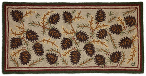 Beige Pinecone Rug 24x48 - Muskoka Fire Pits