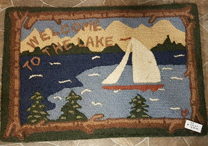 Welcome to the Lake Rug 2x3