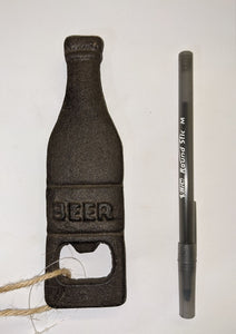 Cast Iron Beer Bottle- Bottle Opener