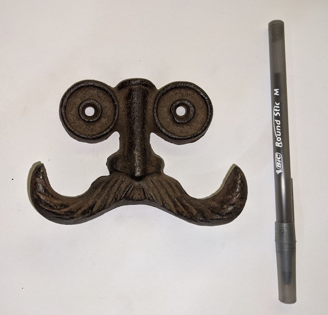 Cast Iron Moustache Hook
