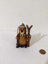 Load image into Gallery viewer, Ornament- Beaver Skiing