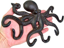 Load image into Gallery viewer, Cast Iron Octopus Hook