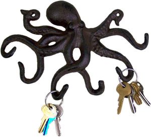 Cast Iron Octopus Hook