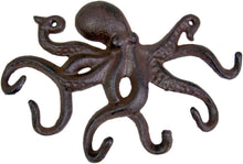 Load image into Gallery viewer, Cast Iron Octopus Hook