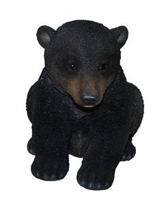 Blackbear Cub Sitting Statue