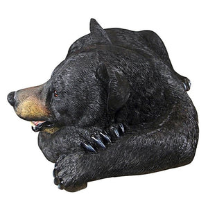 Overhang Black Bear Statue
