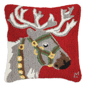 Large Reindeer Pillow