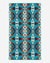 Load image into Gallery viewer, Tuscon Turquoise Pendleton Spa Towel
